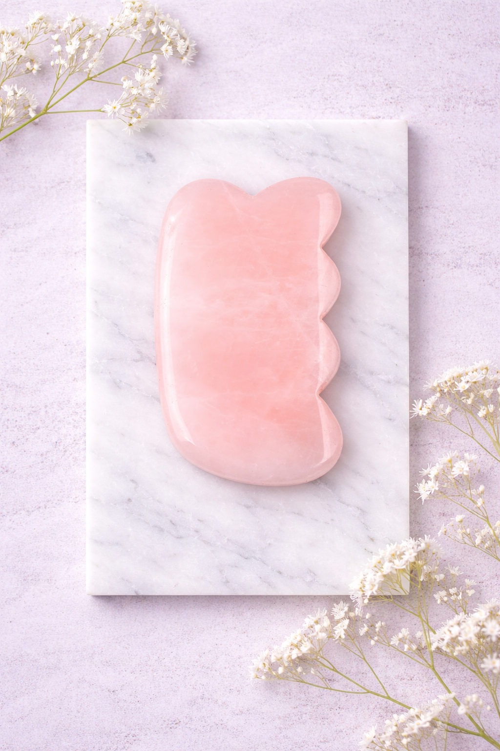 Whole Massage Gua Sha Tools Natural Rose Quartz Massage Stone