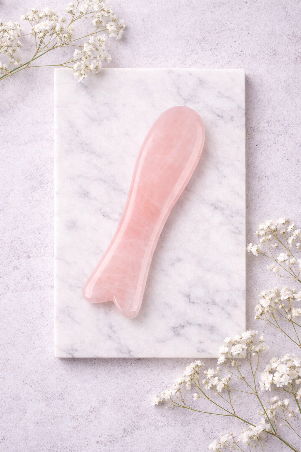 Whole Massage Gua Sha Tools Natural Rose Quartz Massage Stone