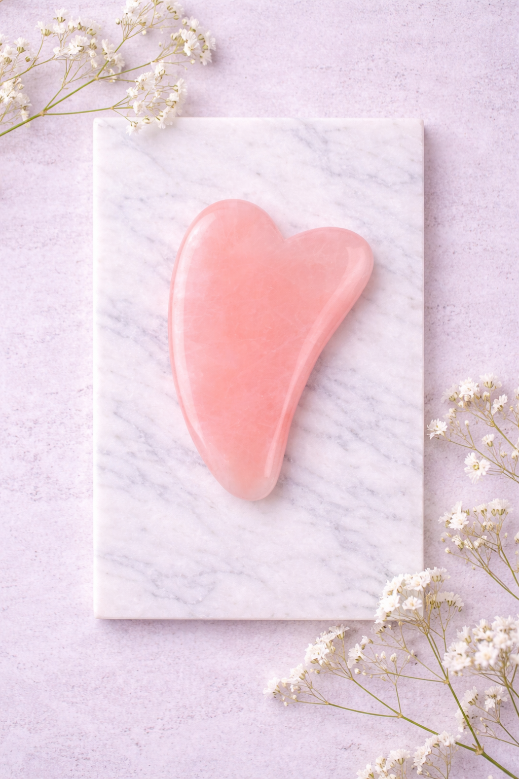 Whole Massage Gua Sha Tools Natural Rose Quartz Massage Stone