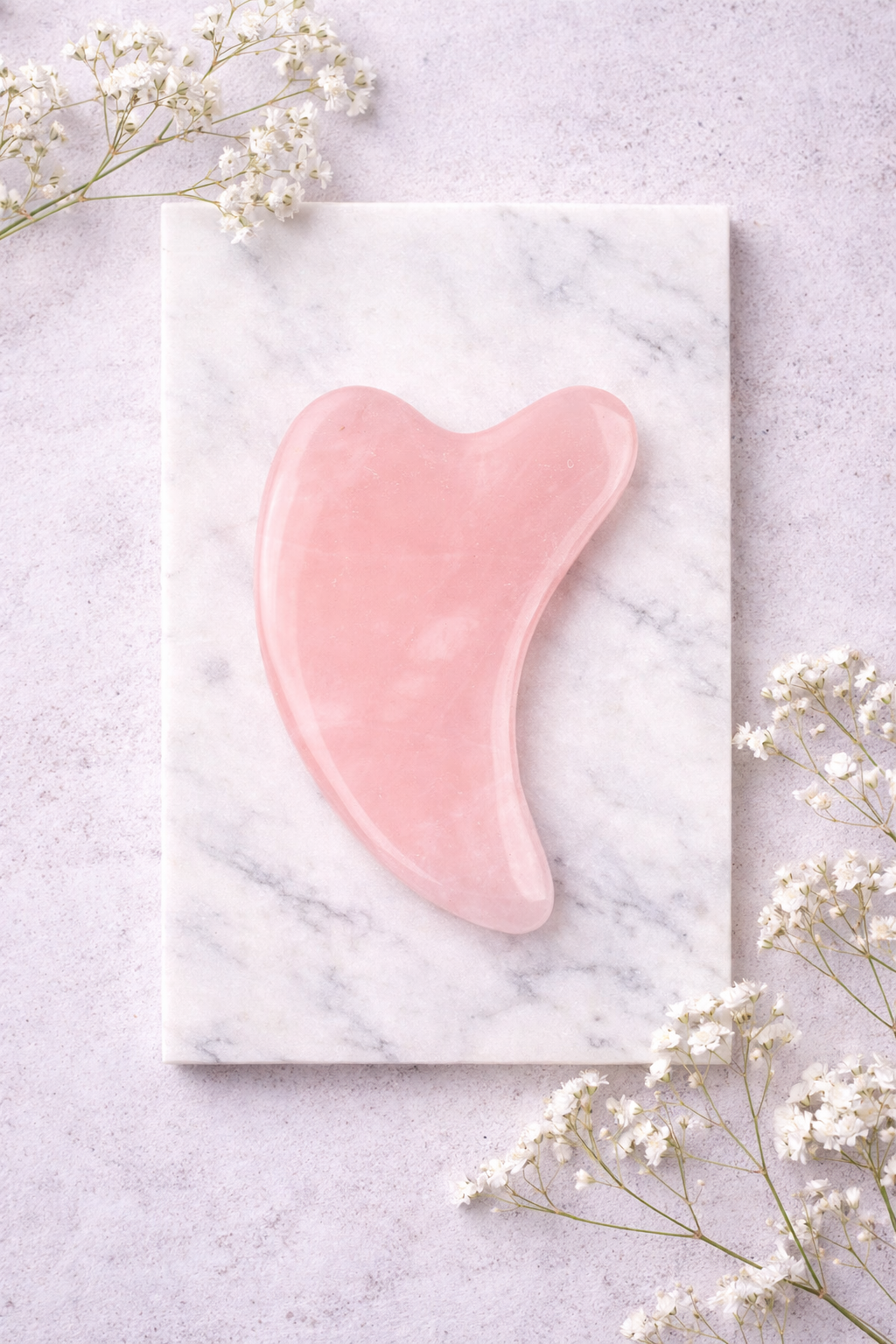 Whole Massage Gua Sha Tools Natural Rose Quartz Massage Stone