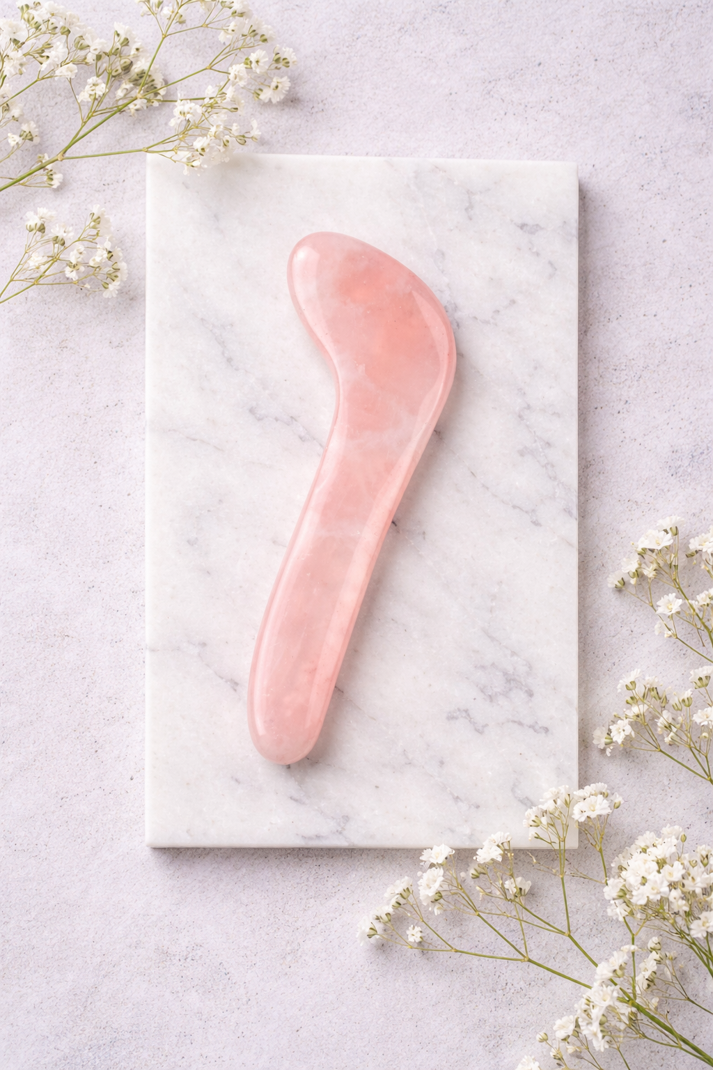 Whole Massage Gua Sha Tools Natural Rose Quartz Massage Stone